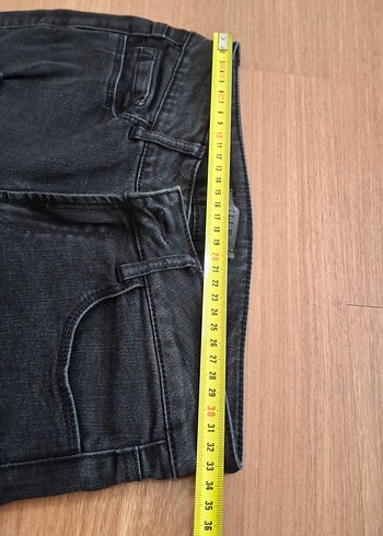 Siyah Yırtık Kadın Skinny Jean - Görsel 10