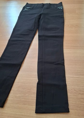 Siyah Slim Fit Kadın Denim Pantolon - Görsel 3