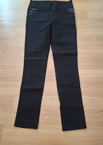 Siyah Slim Fit Kadın Denim Pantolon - Görsel 2