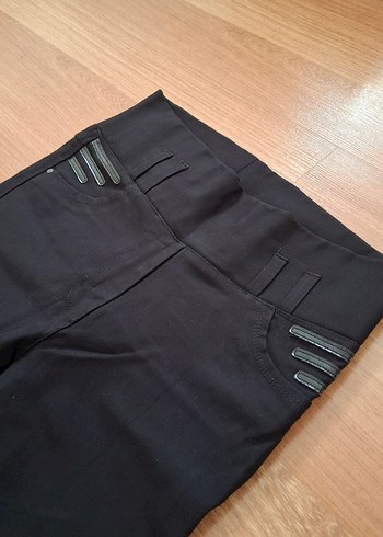 Siyah Slim Fit Kadın Denim Pantolon - Görsel 4