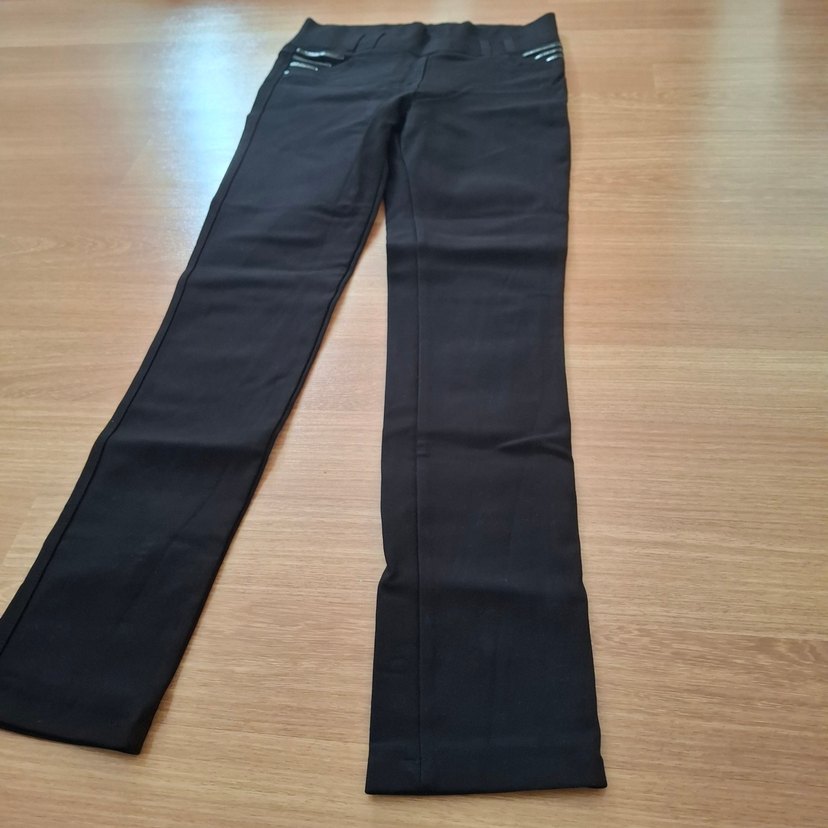 Siyah Slim Fit Kadın Denim Pantolon - Görsel 3