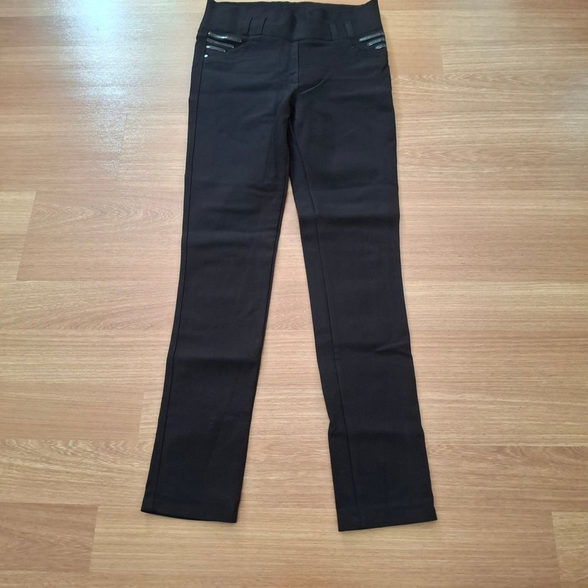 Siyah Slim Fit Kadın Denim Pantolon - Görsel 2