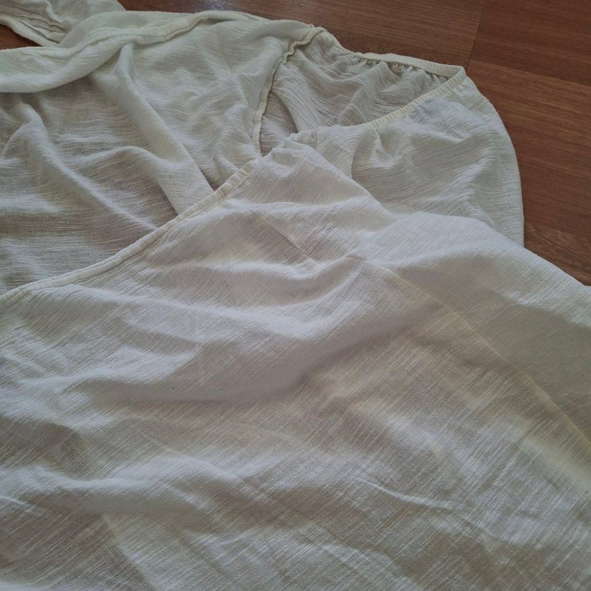 Beyaz pareo - Görsel 5