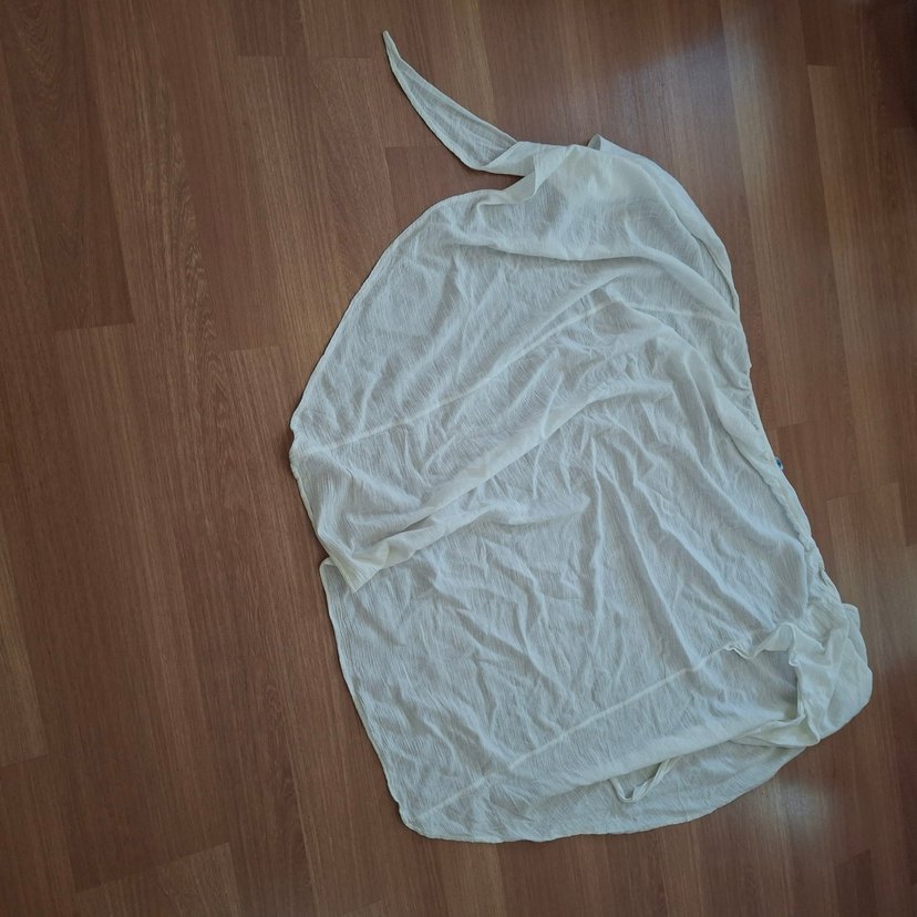 Beyaz pareo - Görsel 4