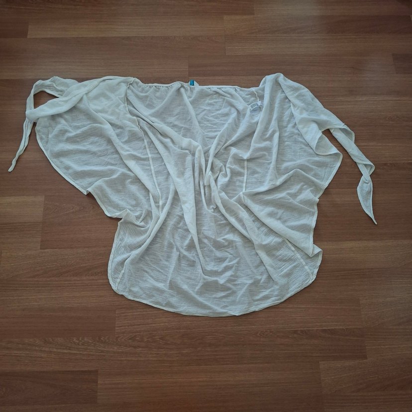 Beyaz pareo - Görsel 2