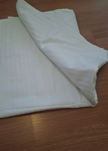 Beyaz Düz Nevresim - Görsel 2