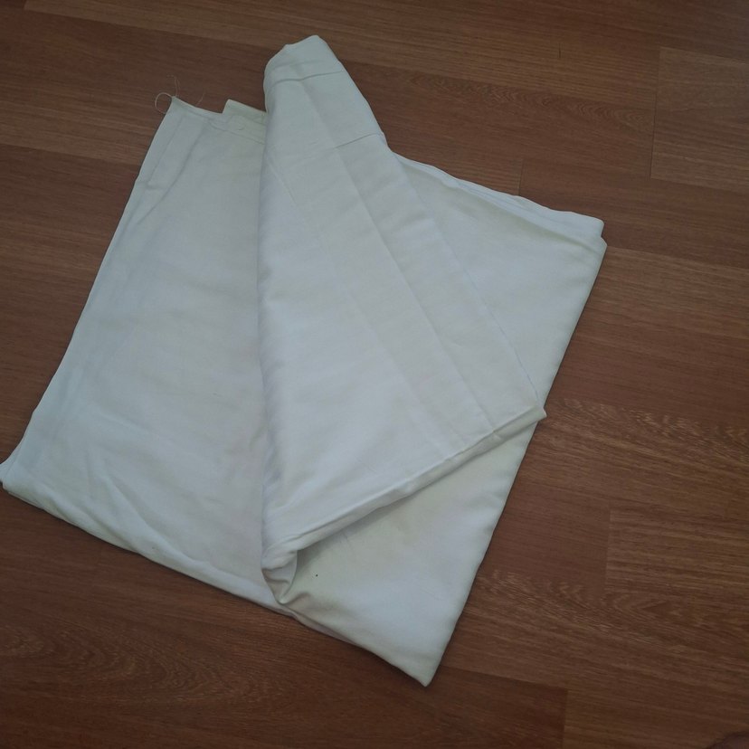 Beyaz Düz Nevresim - Görsel 5