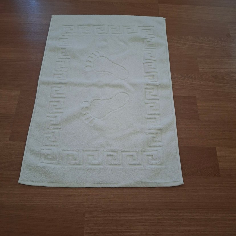 beyaz ayak havlusu - Görsel 3