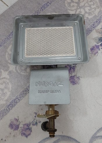 Gri Nurgaz Kamp Sobası