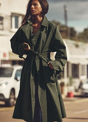 s Beden Zara Oversize Trençkot
