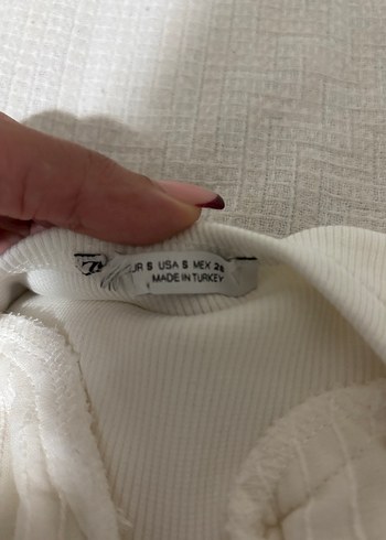 Beyaz Fırfırlı Askılı Body - Görsel 3