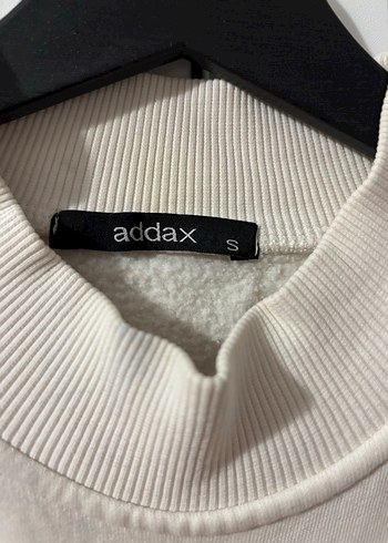 Yüksek Yaka Gri Kadın Sweatshirt - Görsel 4