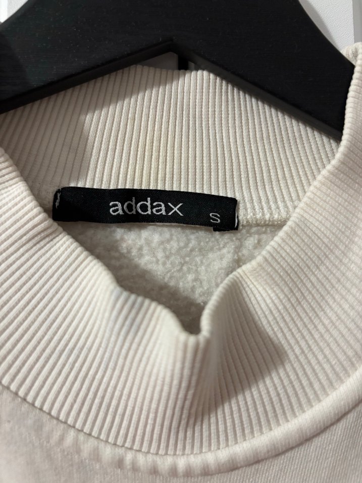 Yüksek Yaka Gri Kadın Sweatshirt - Görsel 4