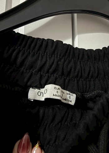 Siyah Oysho Kadın Pantolon - Görsel 3