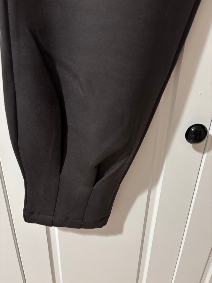 Kadın Antrasit Rahat Kesim Kumaş Pantolon - Görsel 2