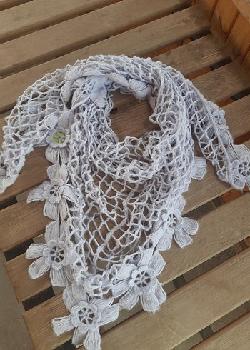 Accessorize Bohem Gri Örgü Şal