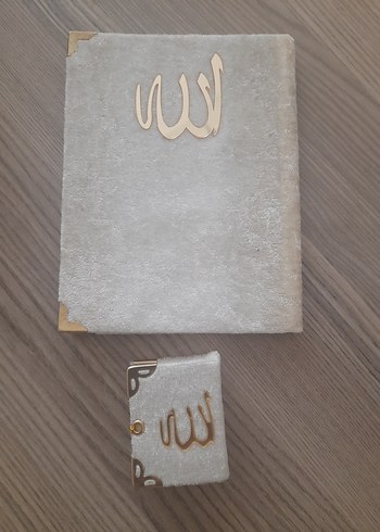 Kadife Kaplı Dini Kitap Seti