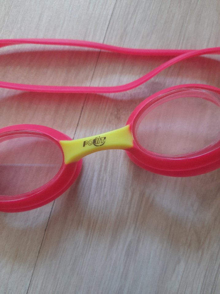 Pembe Elastik Bantlı Yüzücü Gözlüğü - Görsel 2