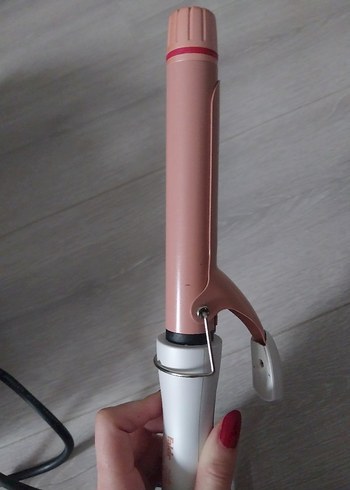  Beden Fakir Estelle 25 mm Beyaz Rose Pembe Saç Maşası