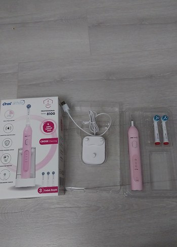  Beden Renk Oral White Profesyonel 8100 Elektrikli Diş Fırçası