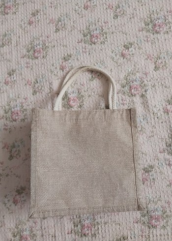 Hasır Çince Yazılı Bohem Kadın Çanta - Görsel 6