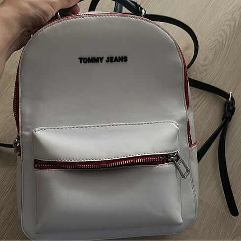 Beden beyaz Renk Tommy Hilfiger geniş sırt çantası