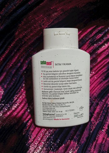 Sebamed Hassas Ciltler İçin İntim Yıkama - Görsel 10