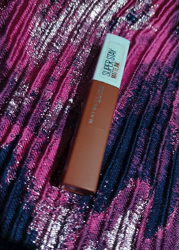 Maybelline Super Stay Mat Ruj - Koyu Bej - Görsel 2