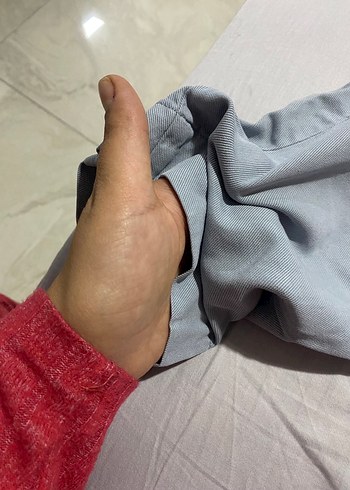 Gri Kız Denim Tulum, Düğmeli, Uzun Kollu, Zara - Görsel 4