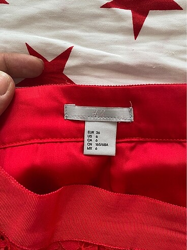 H&M Midi Kalem Etek Dantelli