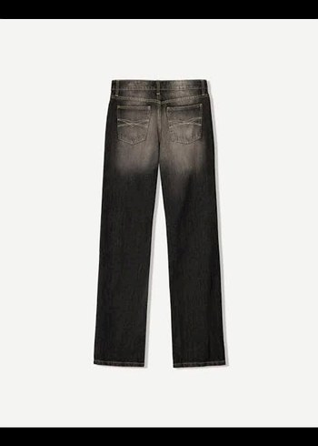 32 Beden Düşük bel Bershka Flare Jean