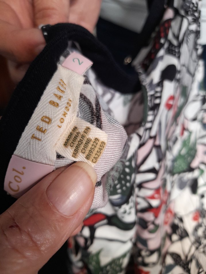 Gri Desenli Midi Hamile Elbisesi - Görsel 5