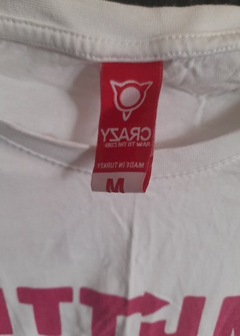 Baskılı Pamuklu Beyaz Tişörtü - Görsel 6