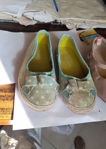 Bohem Tarzı Kız Çocuk Babetler, Tokalı, Çok Renkli - Görsel 3