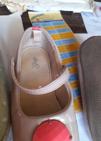 Bohem Tarzı Kız Çocuk Babetler, Tokalı, Çok Renkli - Görsel 7