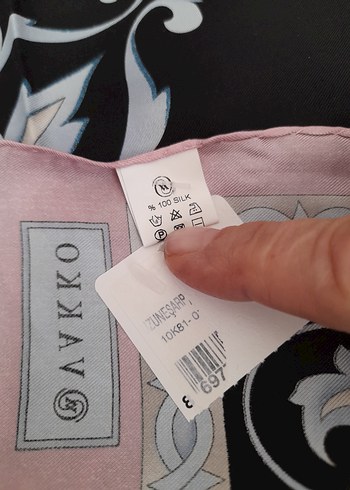 Vakko ipek şal - Görsel 9