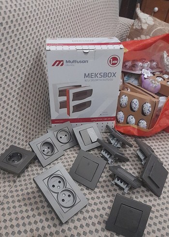 Mutlusan Gri Mekanizma Seti MEKSBOX - Görsel 2