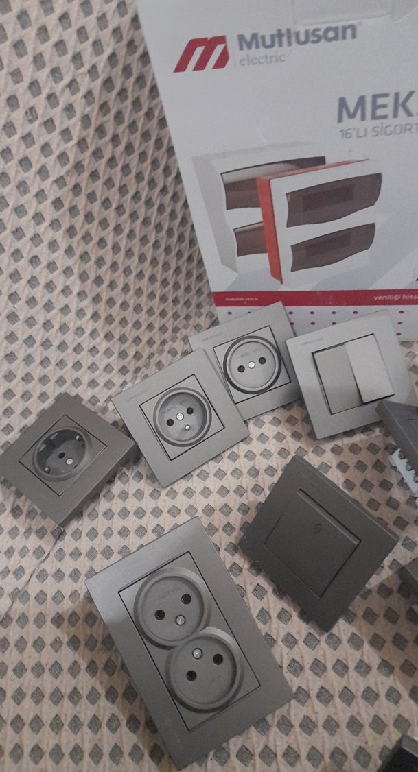 Mutlusan Gri Mekanizma Seti MEKSBOX - Görsel 4