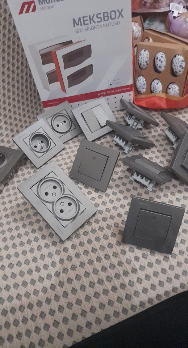 Mutlusan Gri Mekanizma Seti MEKSBOX - Görsel 5