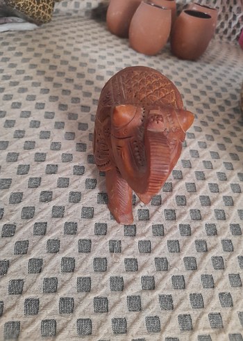 Kahverengi Fil Figürü - Görsel 3