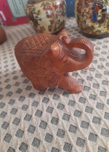 Kahverengi Fil Figürü - Görsel 5