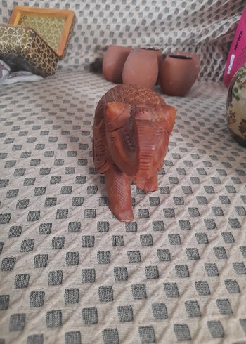 Kahverengi Fil Figürü - Görsel 6