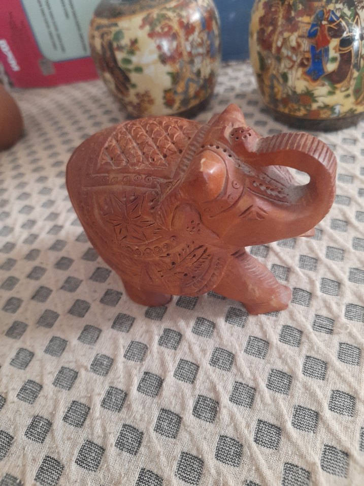 Kahverengi Fil Figürü - Görsel 4