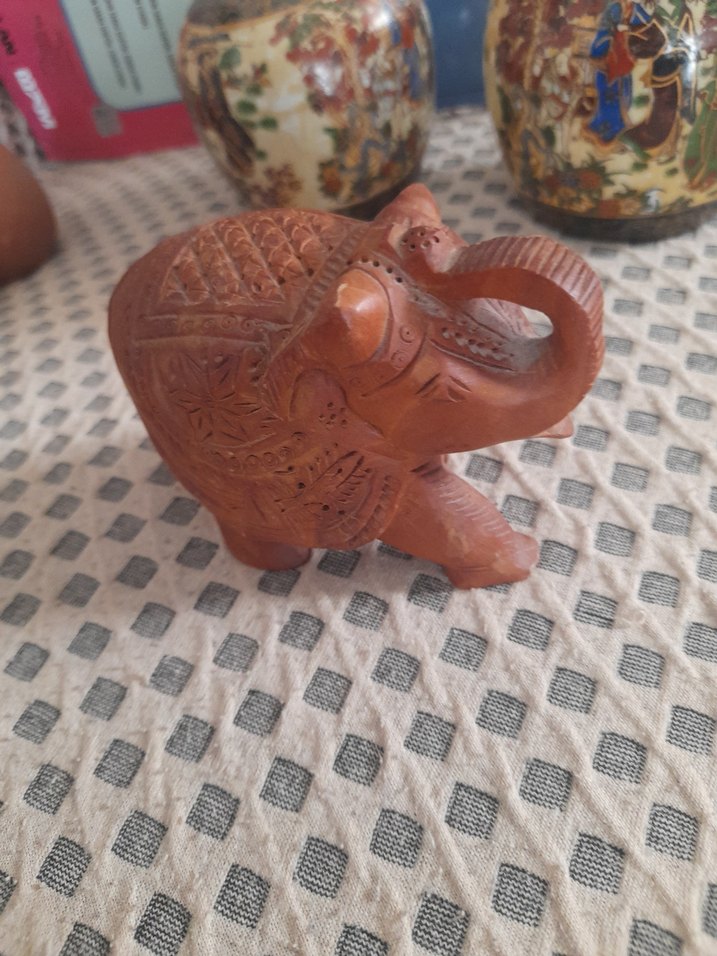 Kahverengi Fil Figürü - Görsel 5