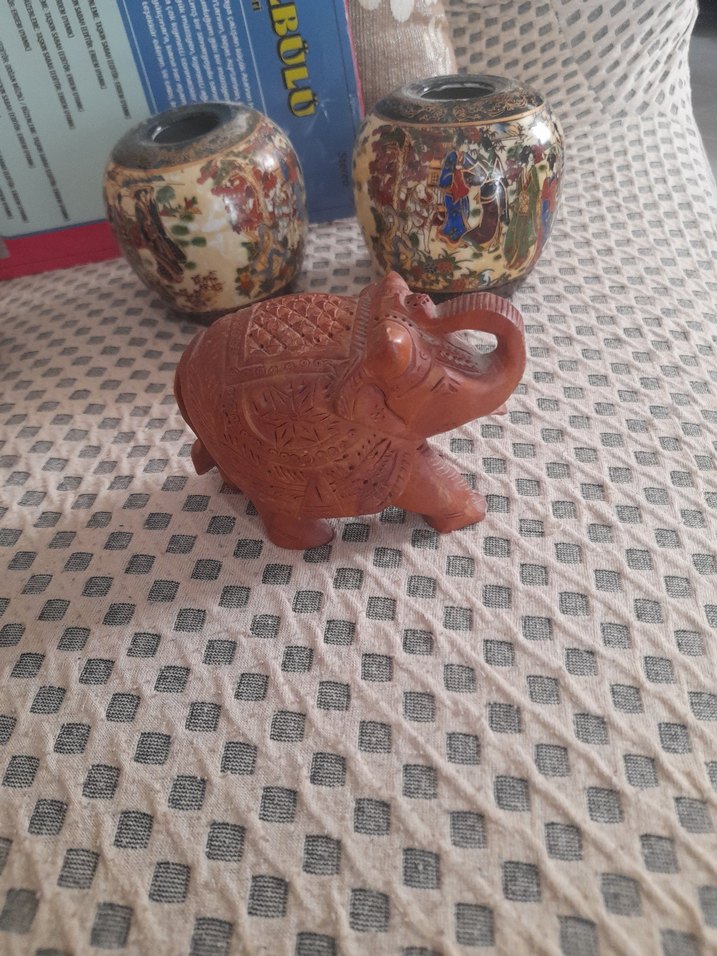 Kahverengi Fil Figürü - Görsel 2