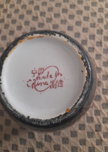 Çok Renkli Desenli Koyu Vazo Çifti - Görsel 4