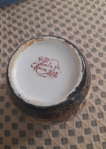 Çok Renkli Desenli Koyu Vazo Çifti - Görsel 8