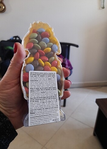 Beden Renk Kuzu figürlü içi çikolata dolu oyuncak