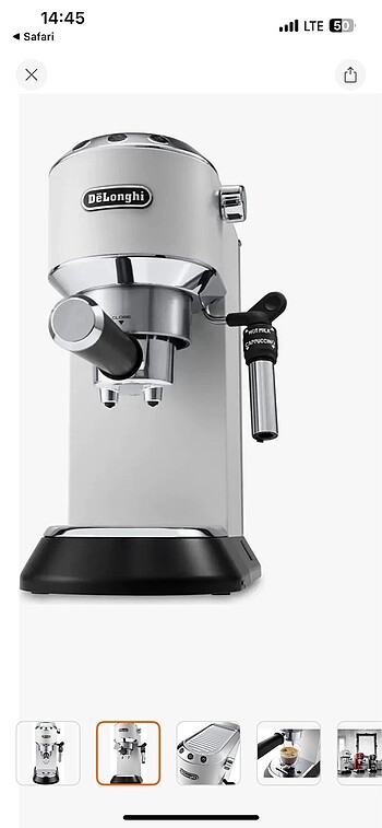 Delonghi Delonghi manuel espresso makinesi