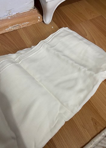 Kadın Beyaz Pamuklu Bohem Şal - Görsel 2